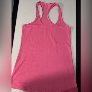 Lululemon Women’s Pink Racerback Tank Top Size 6